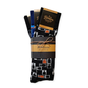 Bourbon Select 3-Sock Gift Set