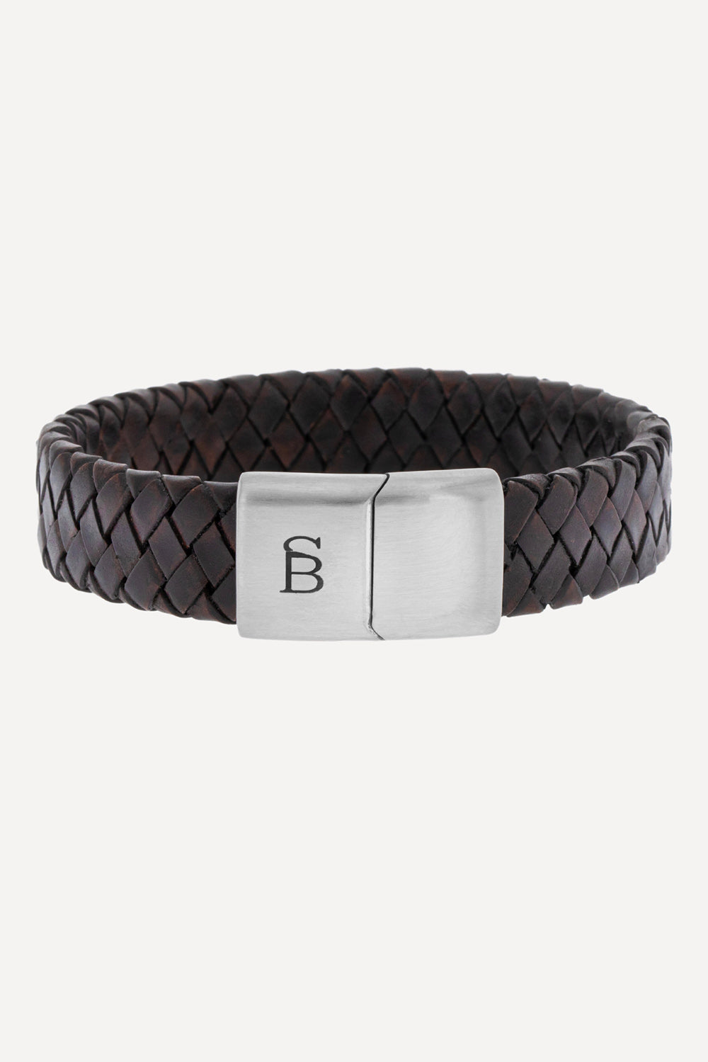 Leather Bracelet Preston - Brown