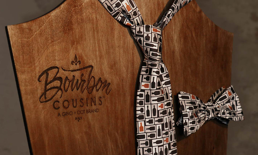 Entrepreneurial Love-Bourbon Cousins Neckties and Bow Ties
