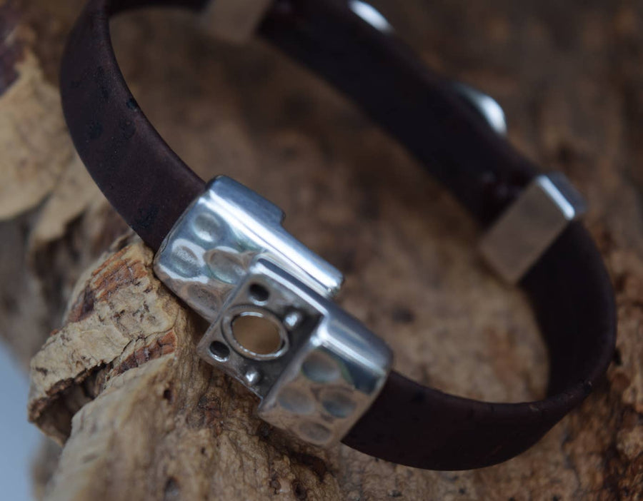 Cork Infinity Bracelet