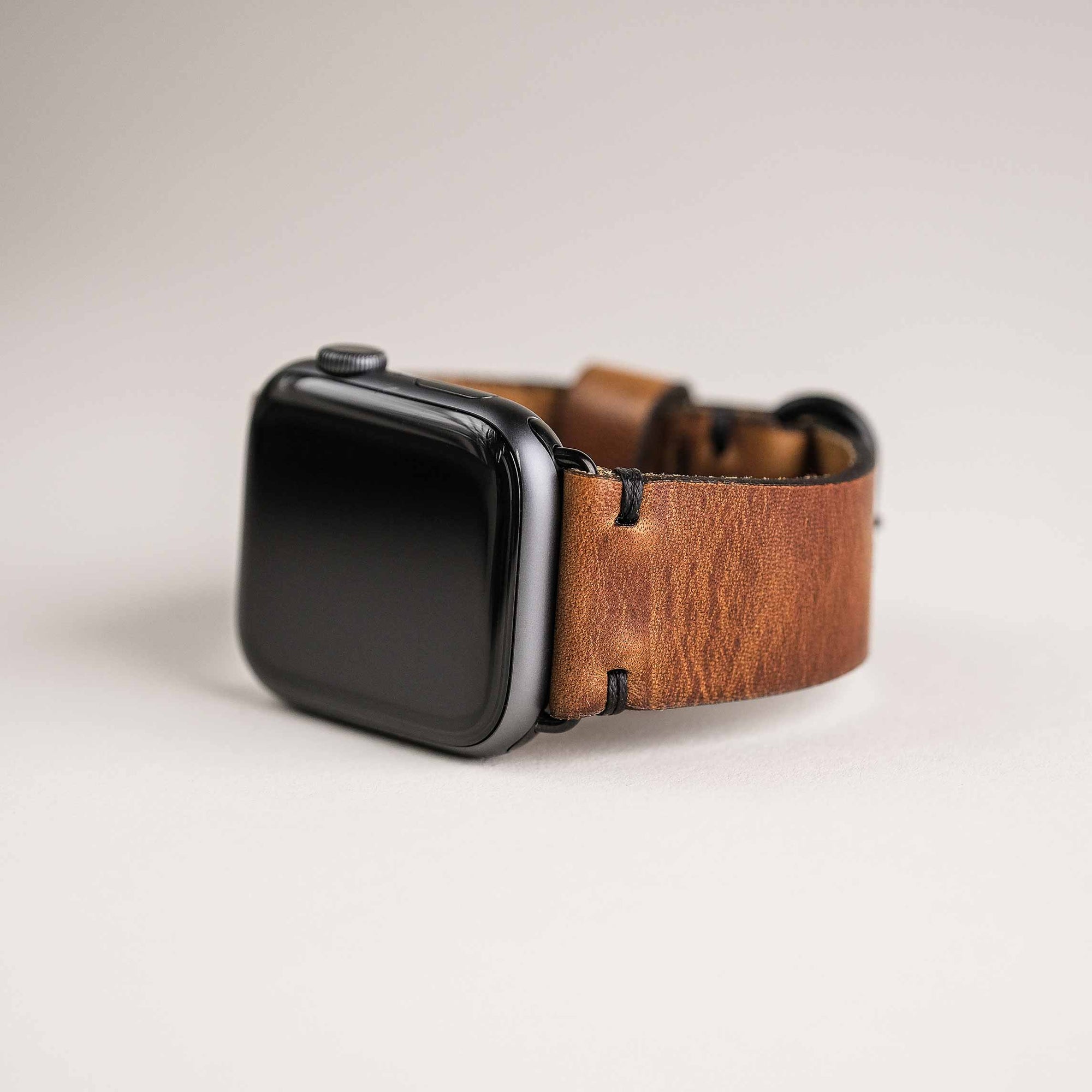 Apple Leather Watch Band | English Tan