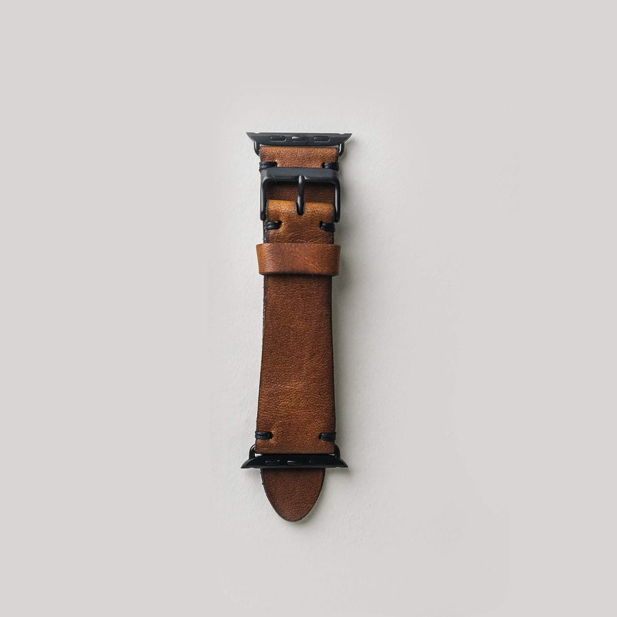 Apple Leather Watch Band | English Tan