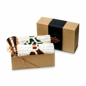 Bourbon Gift Set | Copper Jigger & Two Whiskey Lovers Bar Towels