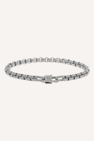 Urban Edge Box Chain - Silver