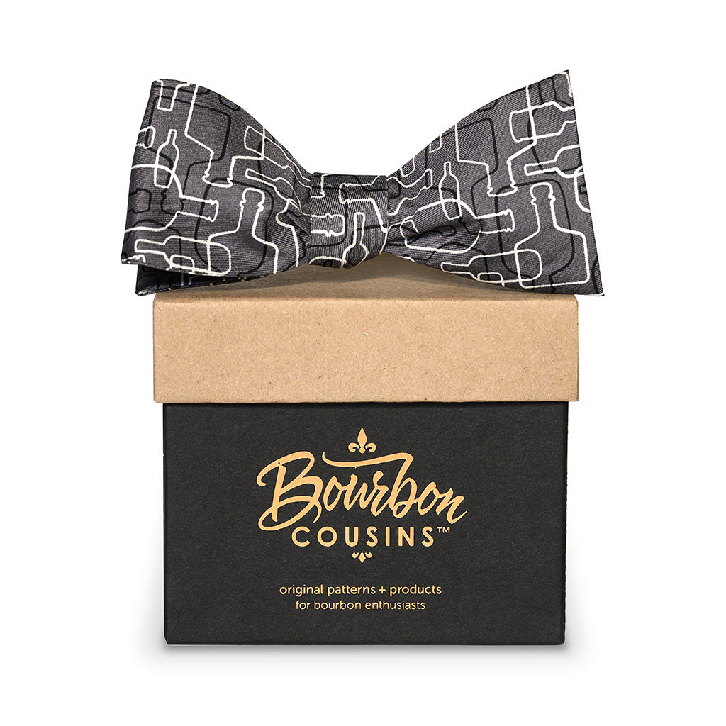 Bourbon Days© Bow Tie | Gray + Black