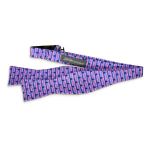 Bourbon Row Bow Tie + Sock Gift Set | Pink + Navy