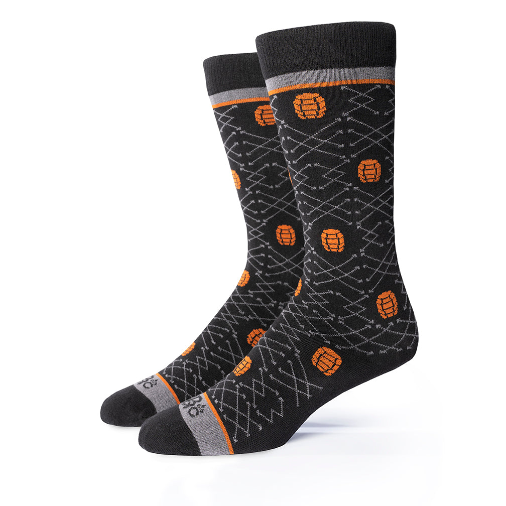 Barrel Pick© Socks | 3-pack | Black + Gray + Copper