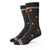 Barrel Pick© Socks | Black + Gray + Copper