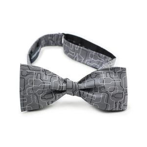 Bourbon Days Bow Tie + Sock Gift Set | Gray + Black