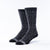 Bourbon Days© Socks | Black + Gray