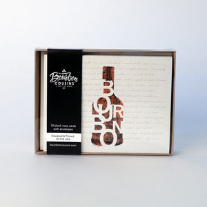 "Bourbon in a Bottle" Note Cards