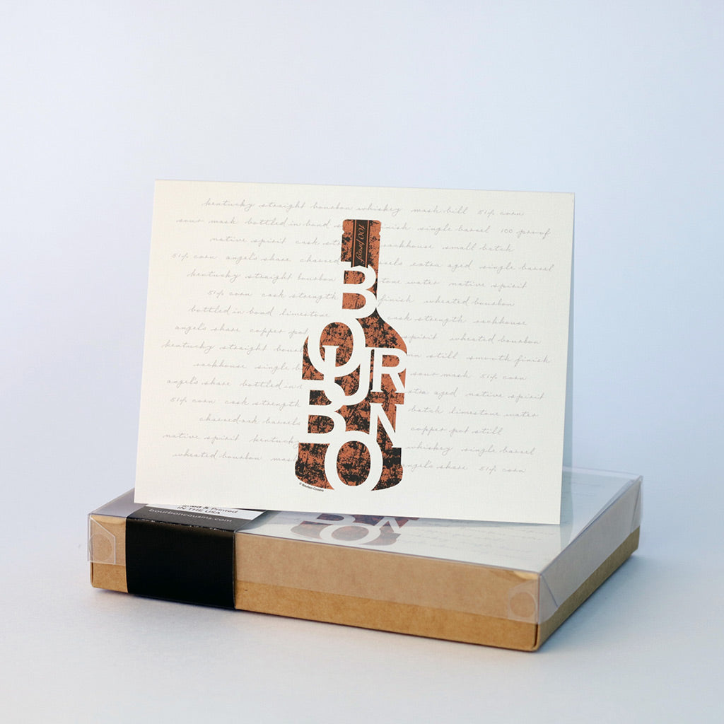 "Bourbon in a Bottle" Note Cards