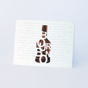 "Bourbon in a Bottle" Note Cards