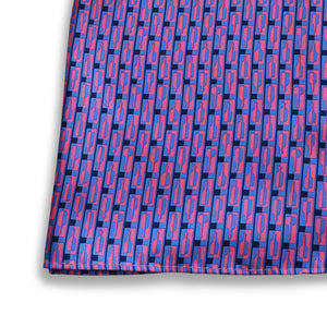 Bourbon Row© Pocket Square | 2-Pack | Navy + Pink