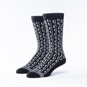 Bourbon Row© Socks | 3-pack | Black + Gray