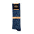 Bourbon Fest Tie + Sock Gift Set | Royal Blue + Gray