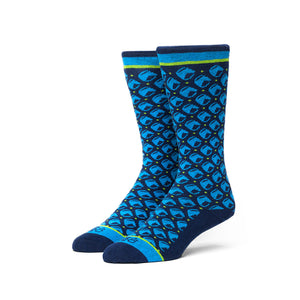 Race Horses© Socks | 3-pack | Navy + Lime