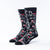 Retro Bourbon© Socks | 3-pack | Black + red