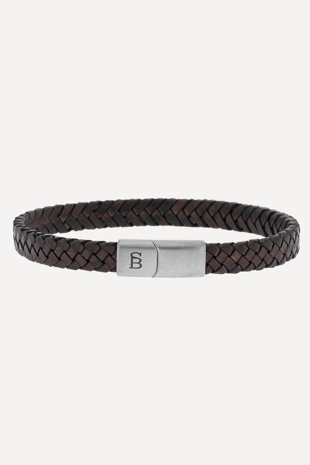 Leather Bracelet Riley - Vintage Brown