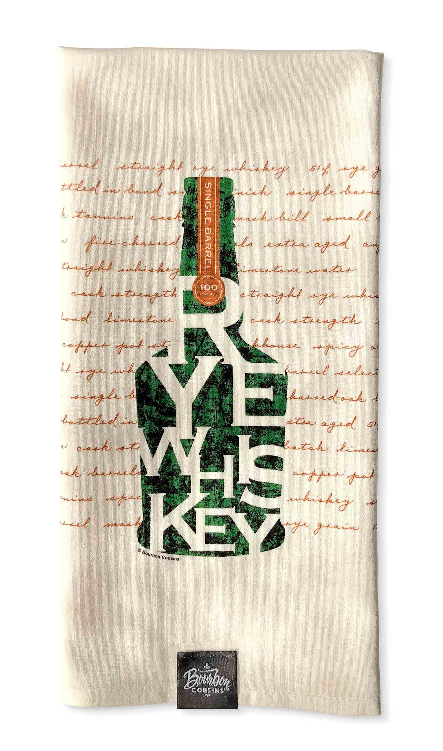 Rye Whiskey Bar/Kitchen Towel